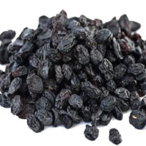 Black dry raisins   –  250g