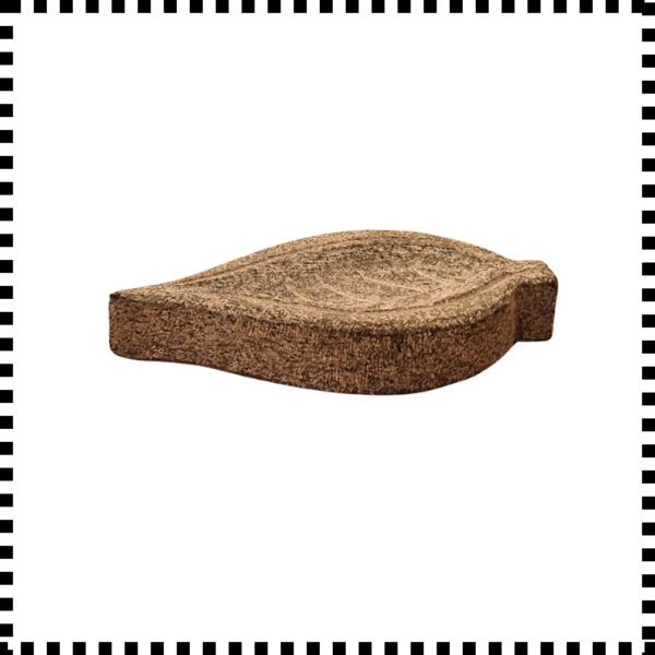 Tulsi Leaf Carved Temple Stone Diya – Traditional Oil Lamp for Home Temple Decor, Pooja Room & Festive Lighting. - Image 8